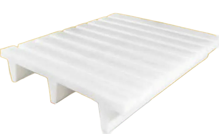 Pallet 3 Patas (1000mm) Bastonado RACKEABLE CON estructura metálica